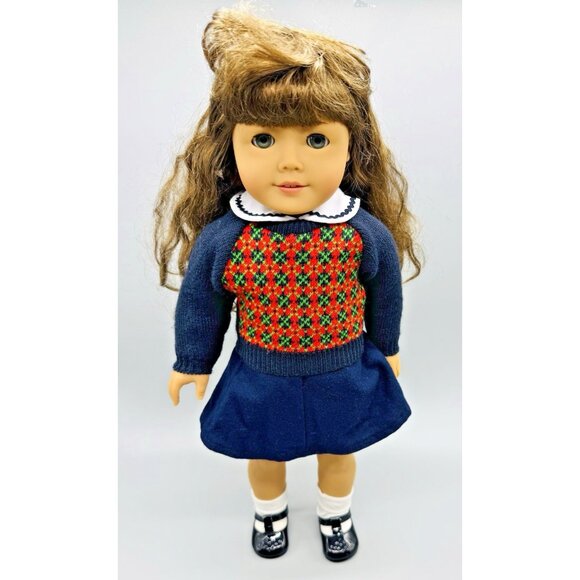 American Girl Historical Doll Molly McIntire WWII Meet Outfit 18 inch 2013 - Picture 3 of 16
